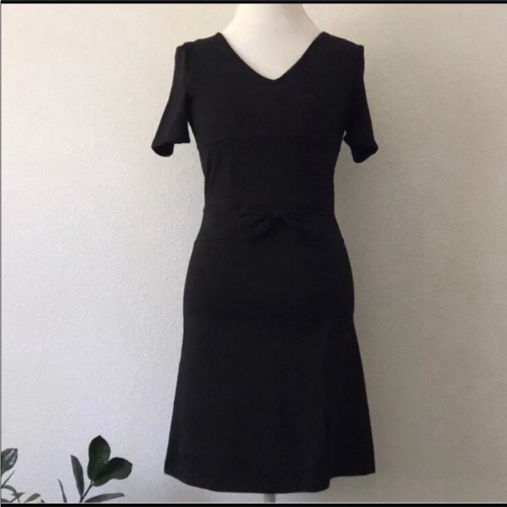 Fate London black skater dress